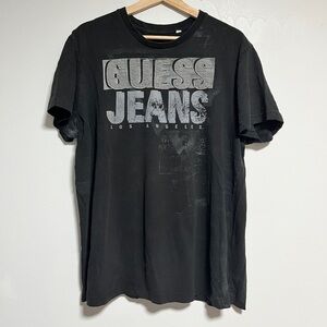 GUESS Jeans Los Angeles Graphic T-Shirt – Black – Size XL